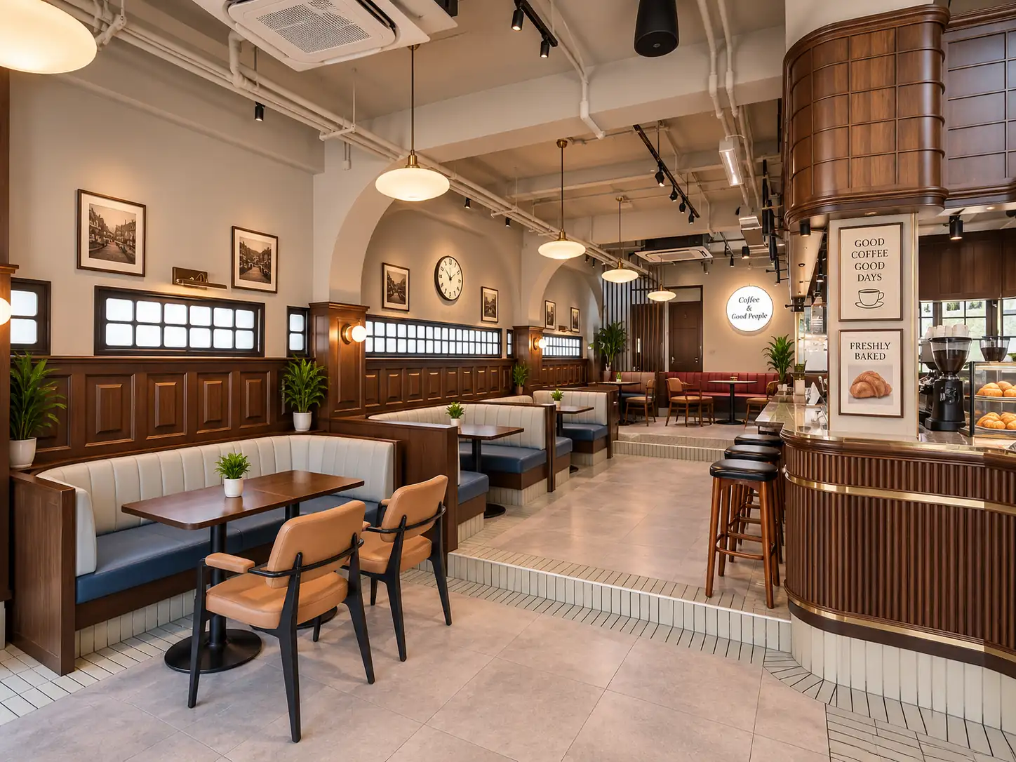 Oasis Coffee interior