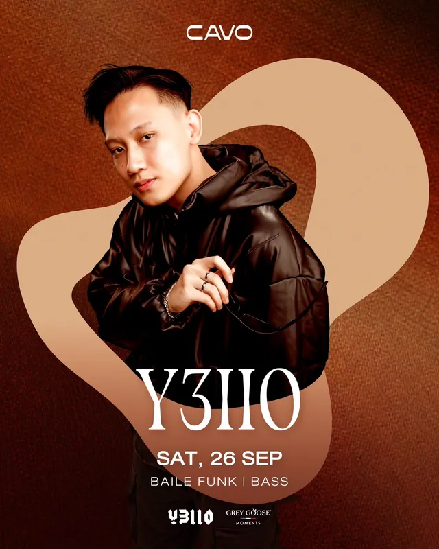 Flyer for CAVO Presents: Y3llO (GRAND OPENING WEEKEND)