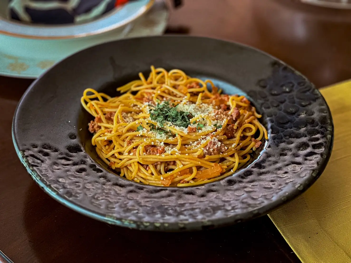 Spaghetti with Meat Sauce / Chicken Sauce
